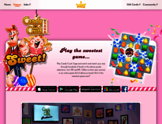 candycrushsaga.com screenshot