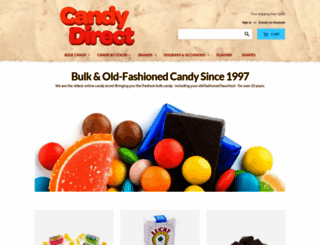 candydirect.com screenshot