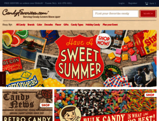 candyfavorites.com screenshot