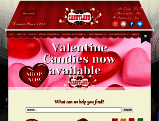 candylandstore.com screenshot