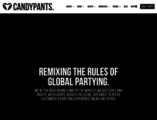 candypants-events.co.uk screenshot