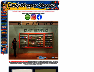candywrappermuseum.com screenshot