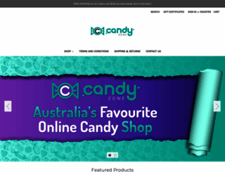 candyzone.com.au screenshot