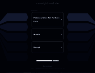 cane-lightnovel.site screenshot