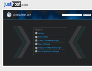canelovkhan.com screenshot