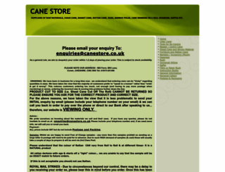 canestore.co.uk screenshot