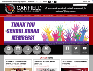 canfield.access-k12.org screenshot