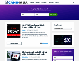 canhmua.com screenshot
