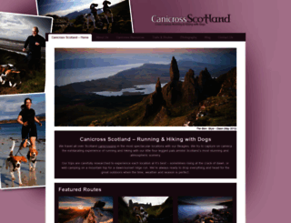 canicross-scotland.co.uk screenshot
