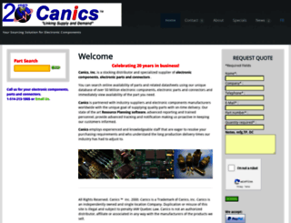 canics.com screenshot