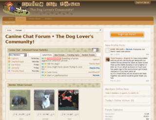canine-chat.com screenshot