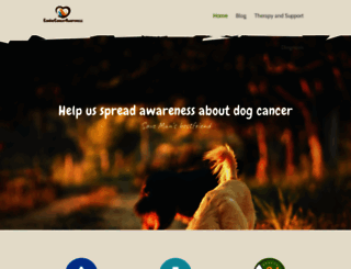 caninecancerawareness.org screenshot