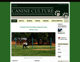 canineculture.com screenshot