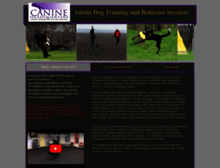 canineheadquarters.com screenshot