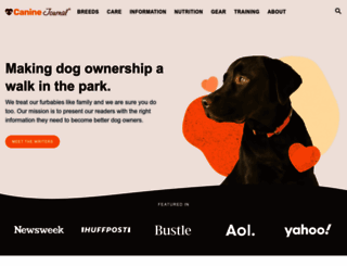 caninejournal.com screenshot