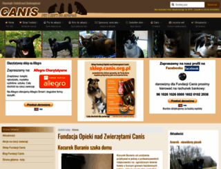 canis.org.pl screenshot