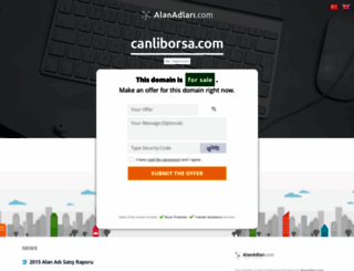 canliborsa.com screenshot