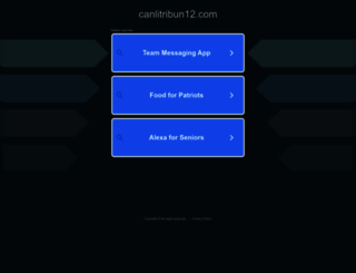 canlitribun12.com screenshot