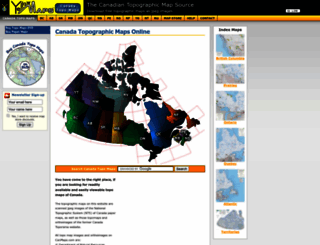 canmaps.com screenshot