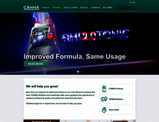 canna-uk.com screenshot