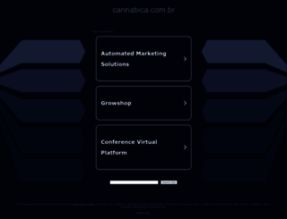 cannabica.com.br screenshot
