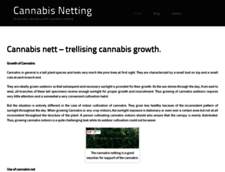 cannabis-netting.net screenshot