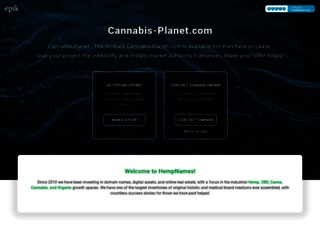 cannabis-planet.com screenshot