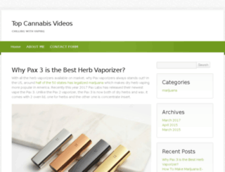 cannabis-videos.com screenshot