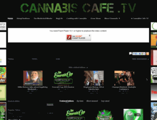 cannabiscafe.tv screenshot