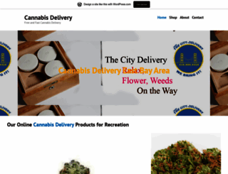 cannabisdelivery2021.wordpress.com screenshot