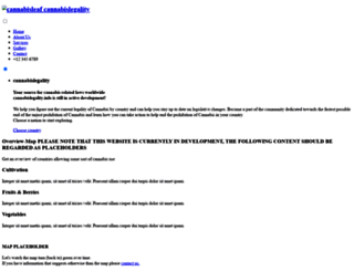 cannabislegality.info screenshot