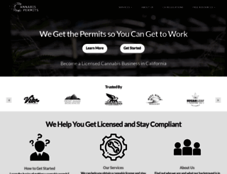 cannabispermits.com screenshot
