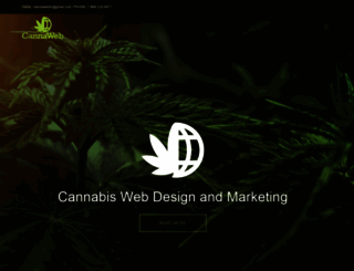 cannabiswebdesigns.com screenshot