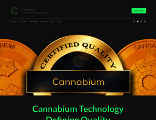 cannabium.co screenshot