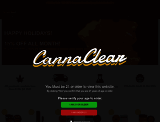 cannaclear.com screenshot