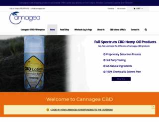 cannagaea.com screenshot