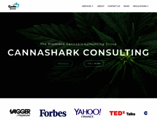 cannasharkconsulting.com screenshot