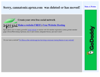 cannatonic.spruz.com screenshot