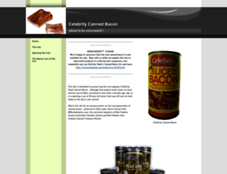 canned-bacon.com screenshot