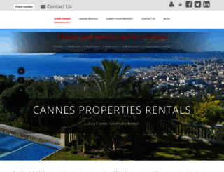 cannes-properties-rentals.com screenshot
