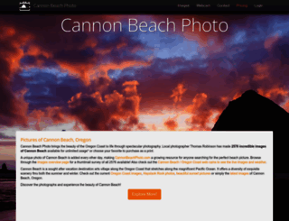 cannonbeachphoto.com screenshot