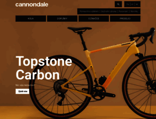 cannondale-bikes.cz screenshot