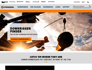 cannondownriggers.com screenshot