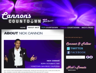 cannonscountdown.radio.com screenshot