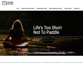 canoe-kayaks.com screenshot