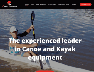 canoeinnovations.com.au screenshot