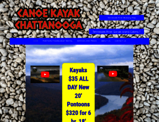canoekayakchattanooga.com screenshot