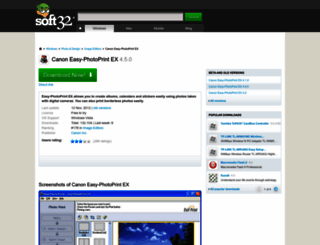 canon-easy-photoprint-ex.soft32.com screenshot