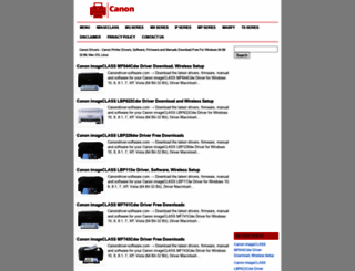 canondriver-software.com screenshot