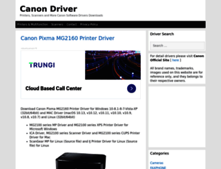 canondriver.net screenshot